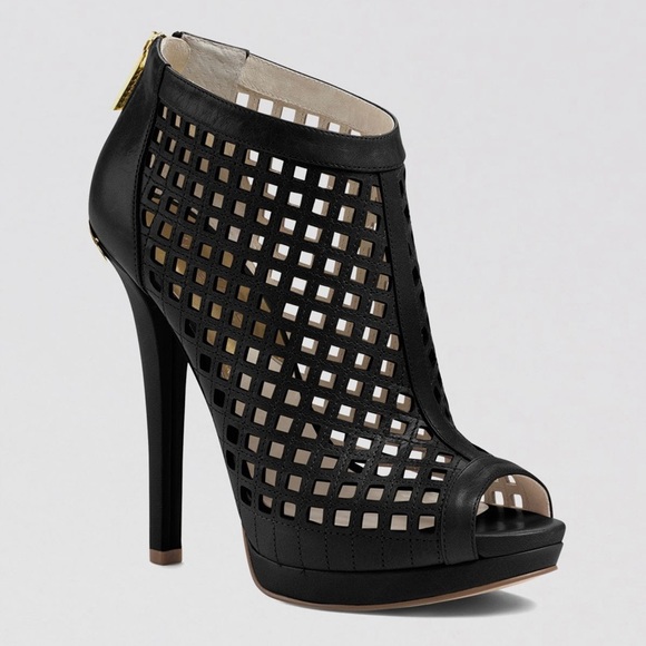 🚫Sold Ⓜ️erc🅰️ri Michael Kors Caged Heels 7.5 - Picture 1 of 11